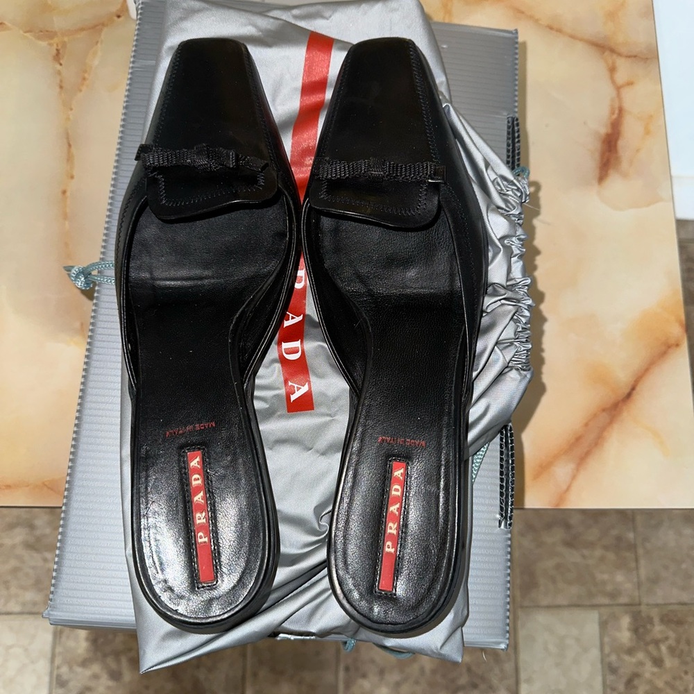 PRADA KITTEN HEELS